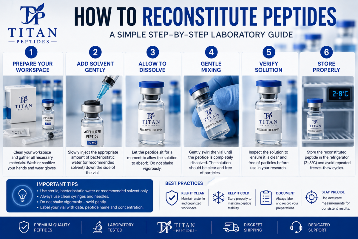 how to reconstitute peptides