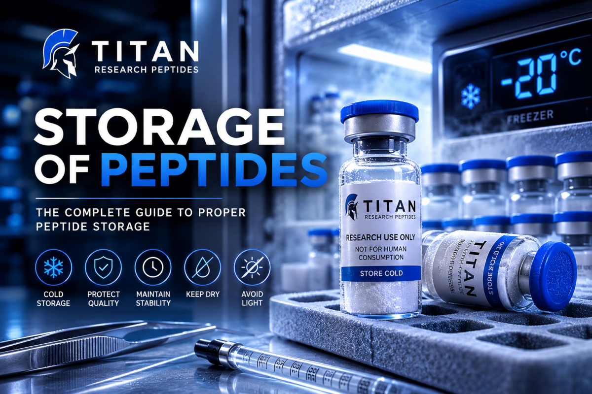 Storage Of peptides