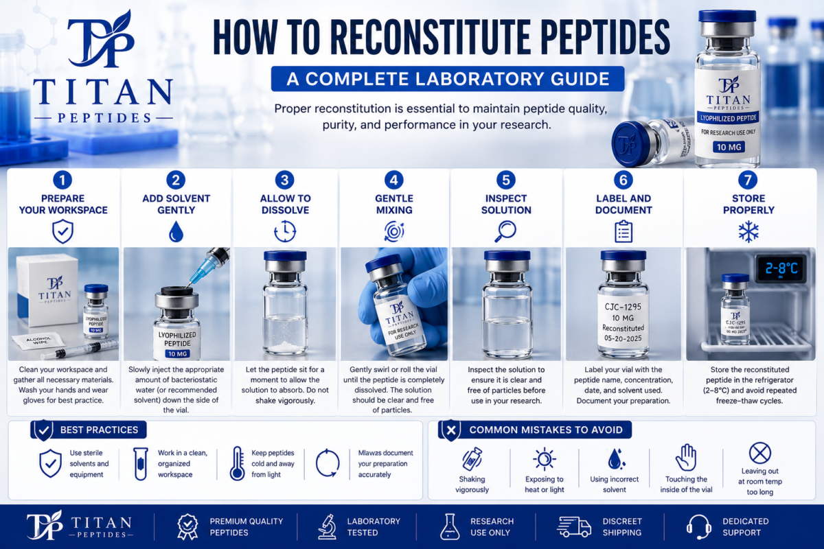 how to reconstitute peptides