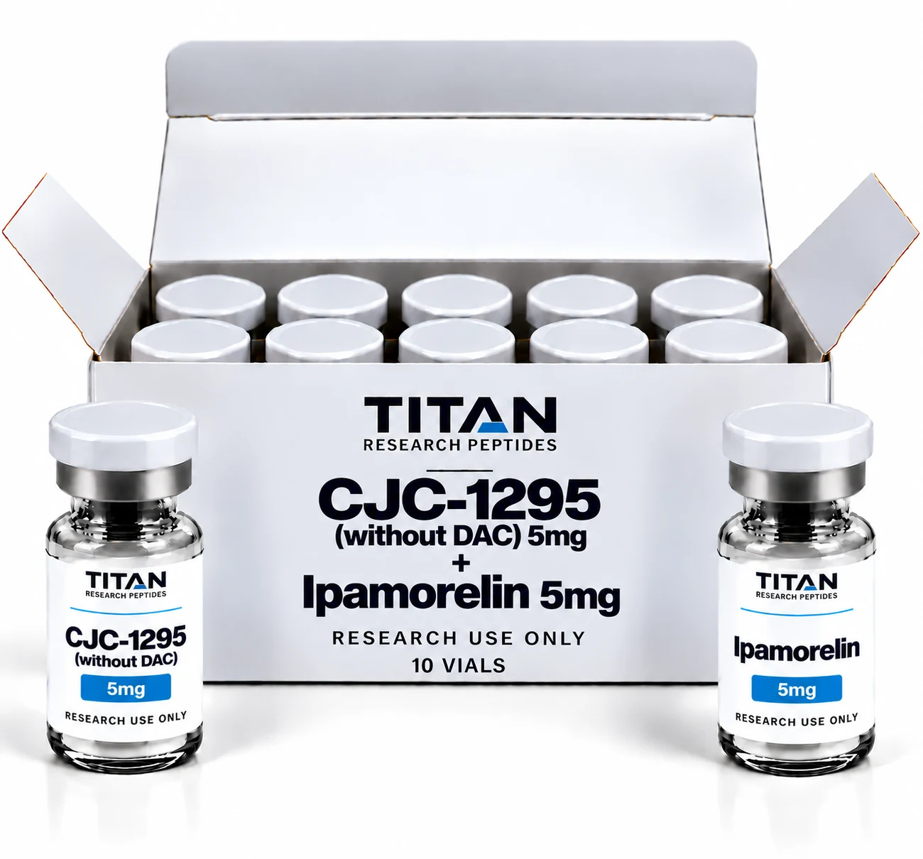cjc-1295-without-dac-5mg-ipamorelin-5mg CJC-1295 (without DAC) 5mg + Ipamorelin 5mg 1kit - Image 1